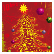 Affiche marché de Noël