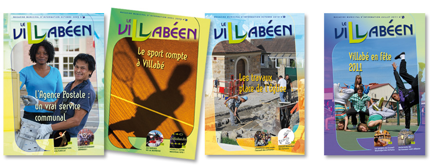 Couvertures magazine municipal