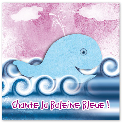 CD Baleine bleue recto